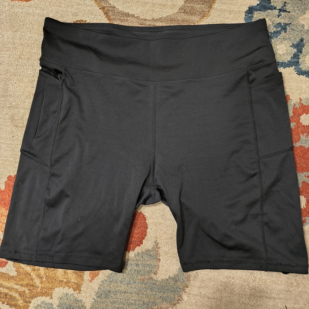 Black Women's Athletic Shorts